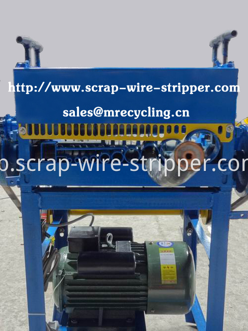 copper stripping machine